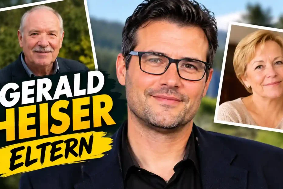 Gerald Heiser mit seinen Eltern – Vater und Mutter im Porträt